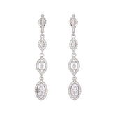 Long Divine Cluster Earring - silvermark